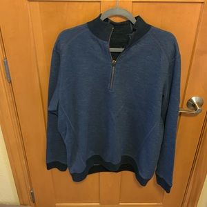 Tommy Bahama 1/4 Zip Sweater Large